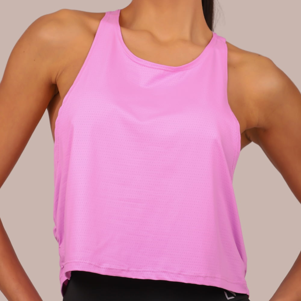 Regata Fitness Feminina Sol Rosa Lopana - LP103