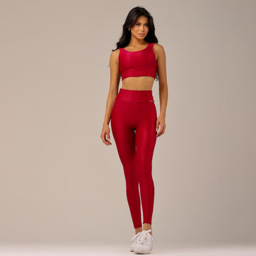 Conjunto Fitness Feminino Skin Rosa Desejo - LP21
