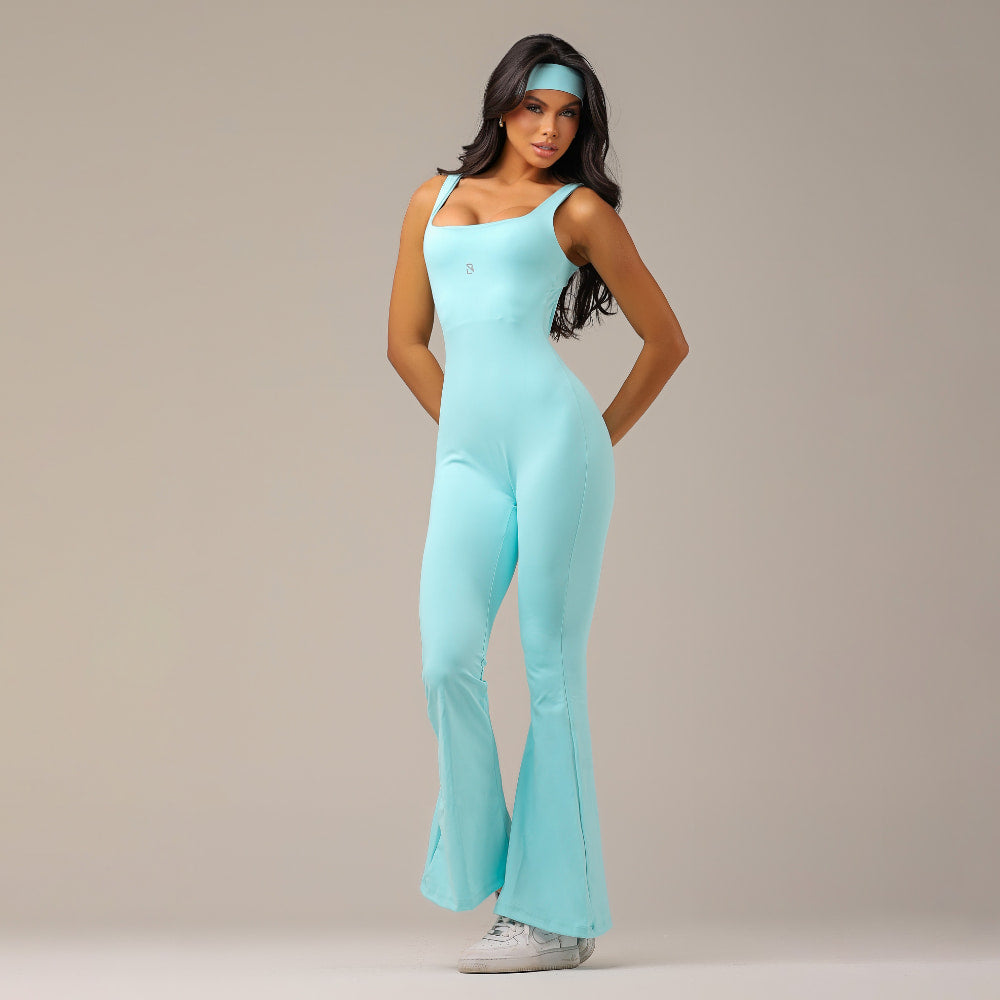 Macacão Fitness Feminino Sport Azul - LP17