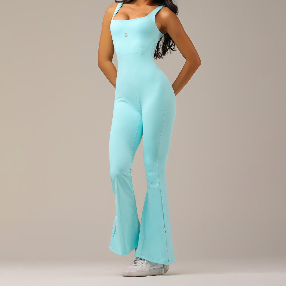 Macacão Fitness Feminino Sport Azul - LP17