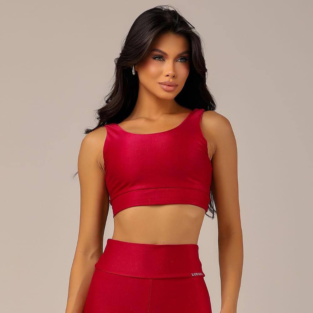 Top Fitness Feminino Skin Rosa Desejo - LP12